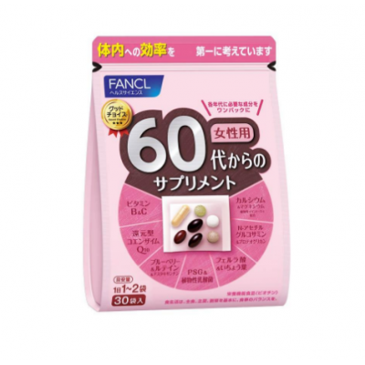 FANCL Витаминно-минеральная добавка для женщин за 60 лет (пищевая добавка)