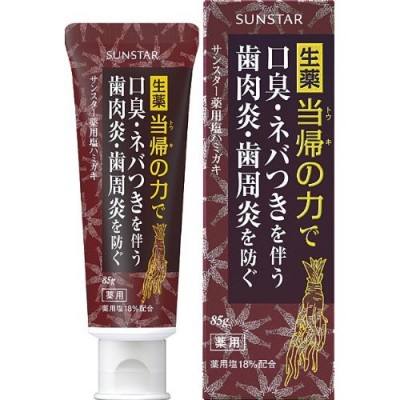 Лечебная соленая зубная паста SUNSTAR Shio hamigaki с экстрактом дудника