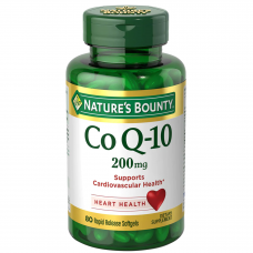 Nature's Bounty, Co Q-10、200 mg、急速放出ソフトジェル80個