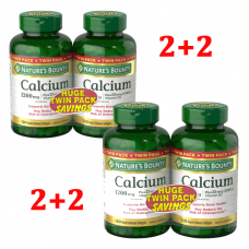 ネイチャーズバウンティ、カルシウム1200 mg、ビタミンD3、ラピッドリリースソフトジェル240点、ミネラルサプリメント, ツインパック (120x2 )