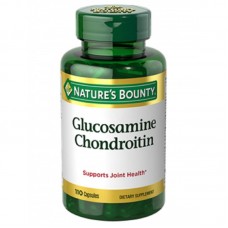 Nature's Bounty, глюкозамин хондроитин, МСМ комплекс с витамином С и марганцем, 110 капсул