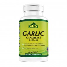 ALFA Garlic Odorless 2000 mg - 100 softgels