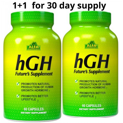 ALFA Vitamins  ビタミン HGH -2 x  60 カプセル