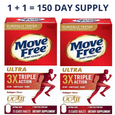 Schiff, Move Free Ultra Triple Action Dietary Supplement  2 x 75 Tablets .