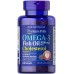 Puritan's Pride Omega 3 Fish Oil Plus Cholesterol Support 1000 mg, 60 soft gels x 3 packs