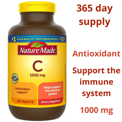 Nature Made ネイチャーメイド・ビタミンC　1000 mg、365錠