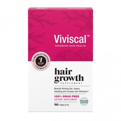Viviscal Биологически активная добавка для роста и укрепления женских волос, 90 таблеток