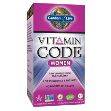 Garden of Life Vitamin Code, Women Витаминный Код «Женщины», 120 вегетарианских капсул