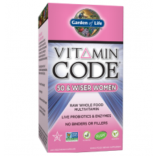 Garden of Life Vitamin Code 50 & Wiser Women's Multi/ビタミンコードマルチビタミン50歳以上の女性のために、 240ベジタリアンカプセル