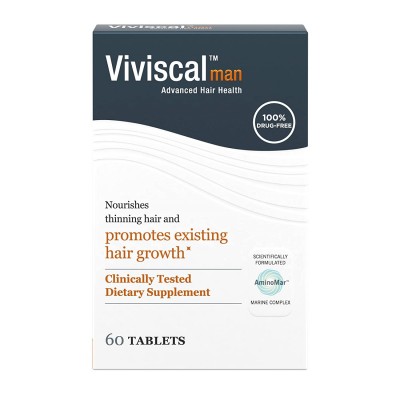 Viviscal Man Hair Growth Program / Добавка для роста и  укрепления мужских волос, 60 таблеток