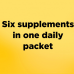 Ежедневная пищевая добавка Диабетическое здоровье от Nature Made, 60 пакетиков по 6 добавок в каждом