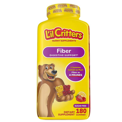 L'il Critters Fiber Digestive support Gummy Bears, 180 ct.