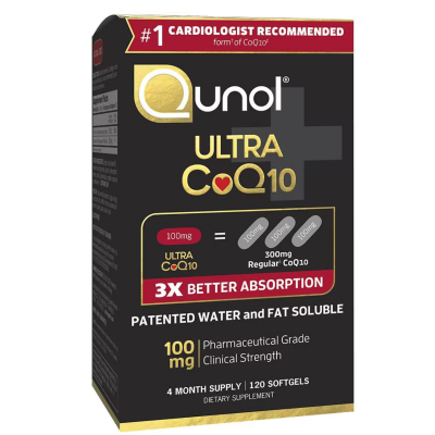 Qunol® Ultra CoQ10, 100 мг, 120 мягких таблеток 