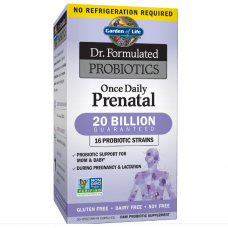 Garden of Life Dr. Formulated Probiotics Once Daily Prenatal Shelf Stable 30 Capsules