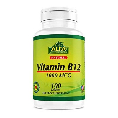 ALFA Витамин В-12 1000mcg -100 таблеток