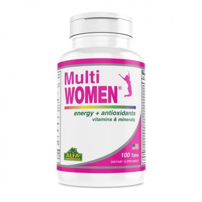 ALFA Мульти витамины для женщин-100 таблеток