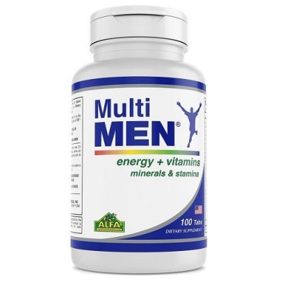 ALFA MultiMenマルチメン-男性用デイリーマルチビタミン-100錠