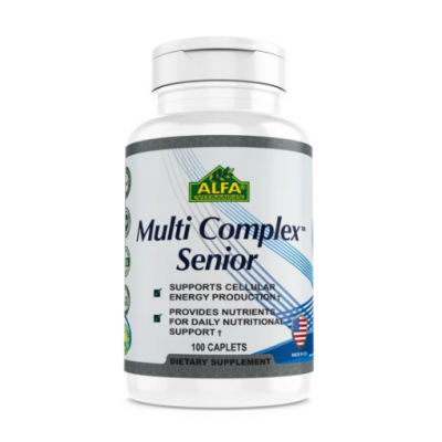 ALFA Комплекс мульти витаминов для мужчин старшего возраста - 100 таблеток