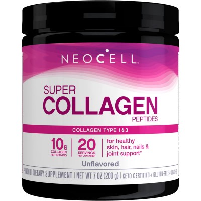 NeoCell Super Collagen Peptides Powder,unflavored  7oz (200g)