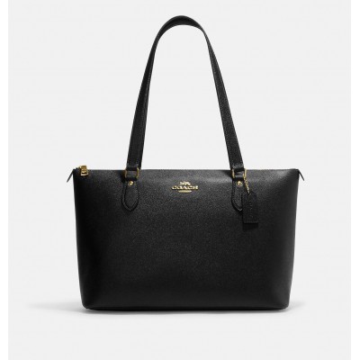 Coach Gallery Tote,  Gold/Black