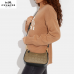 Coach Teri Shoulder Bag In Signature Canvas Gold/Khaki/Black