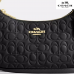 Coach Teri Shoulder Bag In Blocked Signature Leather /Gold/Black