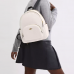 Coach Court Backpack pebbled leather/Gold/Chalk