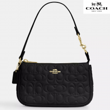 Coach Nolita 19 In Signature smooth Leather/Gold/Black