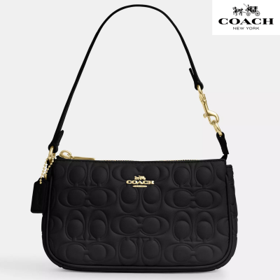 Coach Nolita 19 In Signature Leather smooth leather/Gold/Black