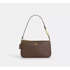 Coach Nolita 19 小石の革/金/暗い石 Coach Nolita 19 小石の革/金/暗い石