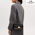 Coach Eliza Flap Crossbody Bag In Signature Canvas/Gold/Brown Black