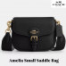 Coach Amelia Small Saddle Bag Gold/Black