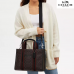 Coach Smith Tote Bag In Signature Canvas Silver/Brown Multi