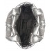DKNY Giania Small Tote, женская сумка тоут, маленькая, серебристая