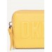 DKNY Keyfob Cardcase Raised Logo, cumin