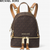 Michael KORS Rhea Mini Logo Backpack, brown