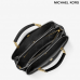 Michael KORS Lori Medium Faux Leather Satchel black
