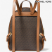 Рюкзак Michael KORS Brooklyn среднего размера, канвас с логотипом, коричневый