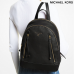 Michael KORS Brooklyn Medium Pebbled Leather Backpack BLACK