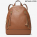 Michael KORS Brooklyn Medium Pebbled Leather Backpack LUGGAGE