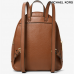 Рюкзак Michael KORS Brooklyn среднего размера из шагреневой кожи, коричневый