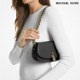 Michael KORS Mila Small Leather Shoulder Bag BLACK