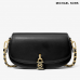 Michael KORS Mila Small Leather Shoulder Bag BLACK