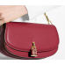 Michael KORS Mila Small Leather Shoulder Bag DEEP RED