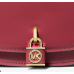 Michael KORS Mila Small Leather Shoulder Bag DEEP RED