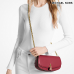 Michael KORS Mila Small Leather Shoulder Bag DEEP RED