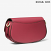 Michael KORS Mila Small Leather Shoulder Bag DEEP RED