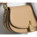 Michael KORS Mila Small Leather Shoulder Bag Camel