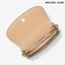 Michael KORS Mila Small Leather Shoulder Bag Camel