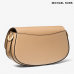 Michael KORS Mila Small Leather Shoulder Bag Camel